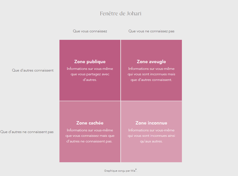 Johari Window Model